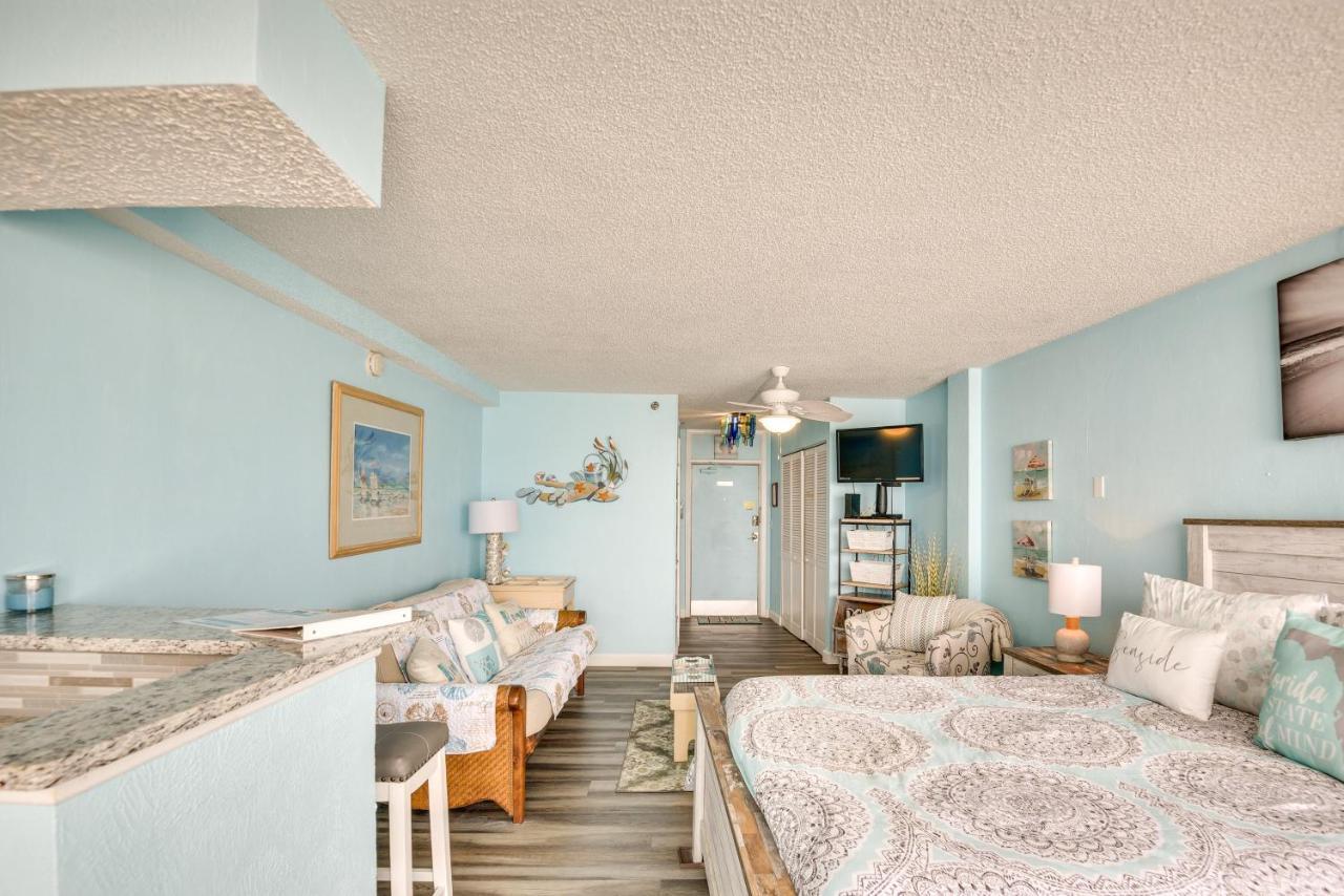 Updated Daytona Beach Oceanfront Studio! Екстериор снимка